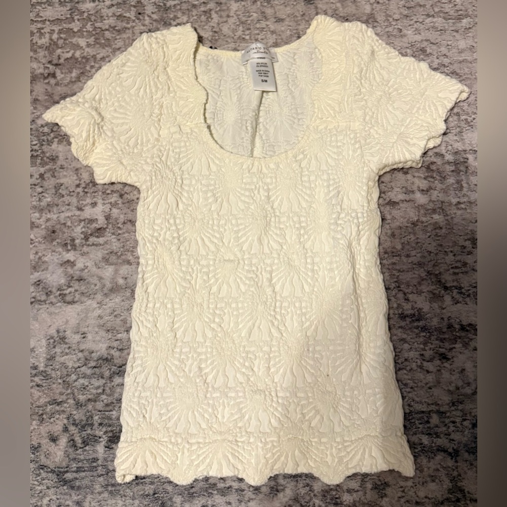 Altar’d state seamless floral blouse size small